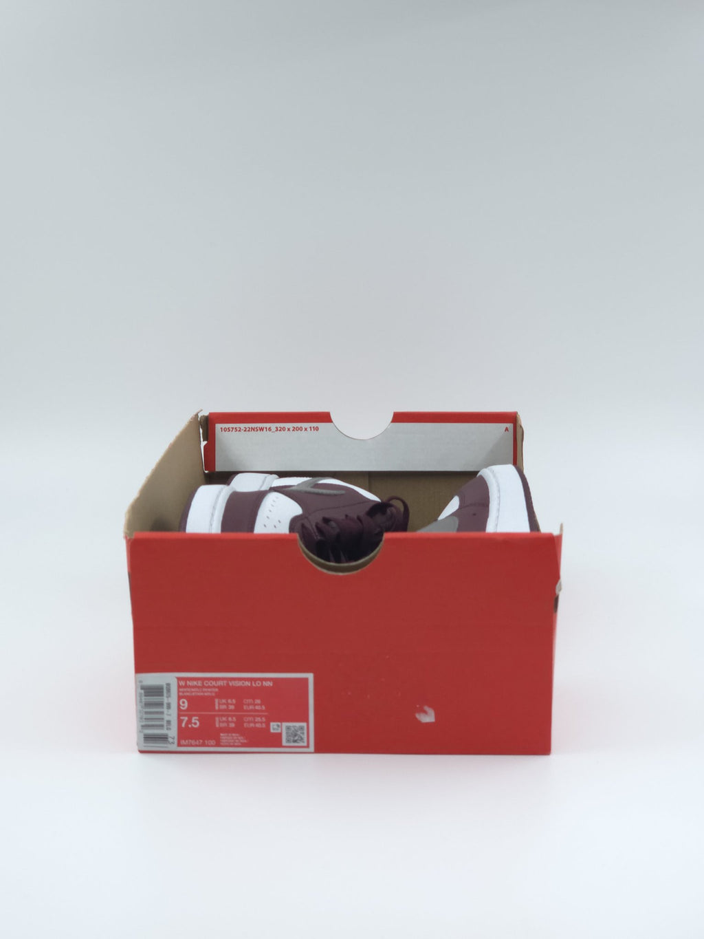 Nike Court Vision Low pointure 40,5 – sneakers neuves, vue 6