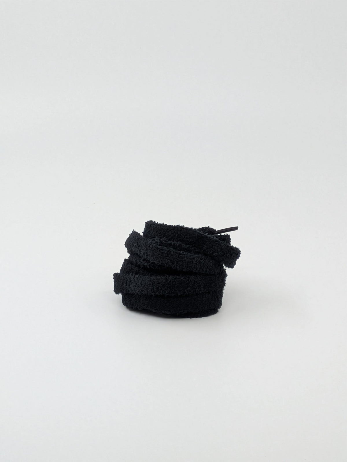 Lacets fluffy noir