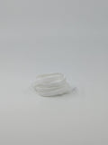 Lacets unis blanc