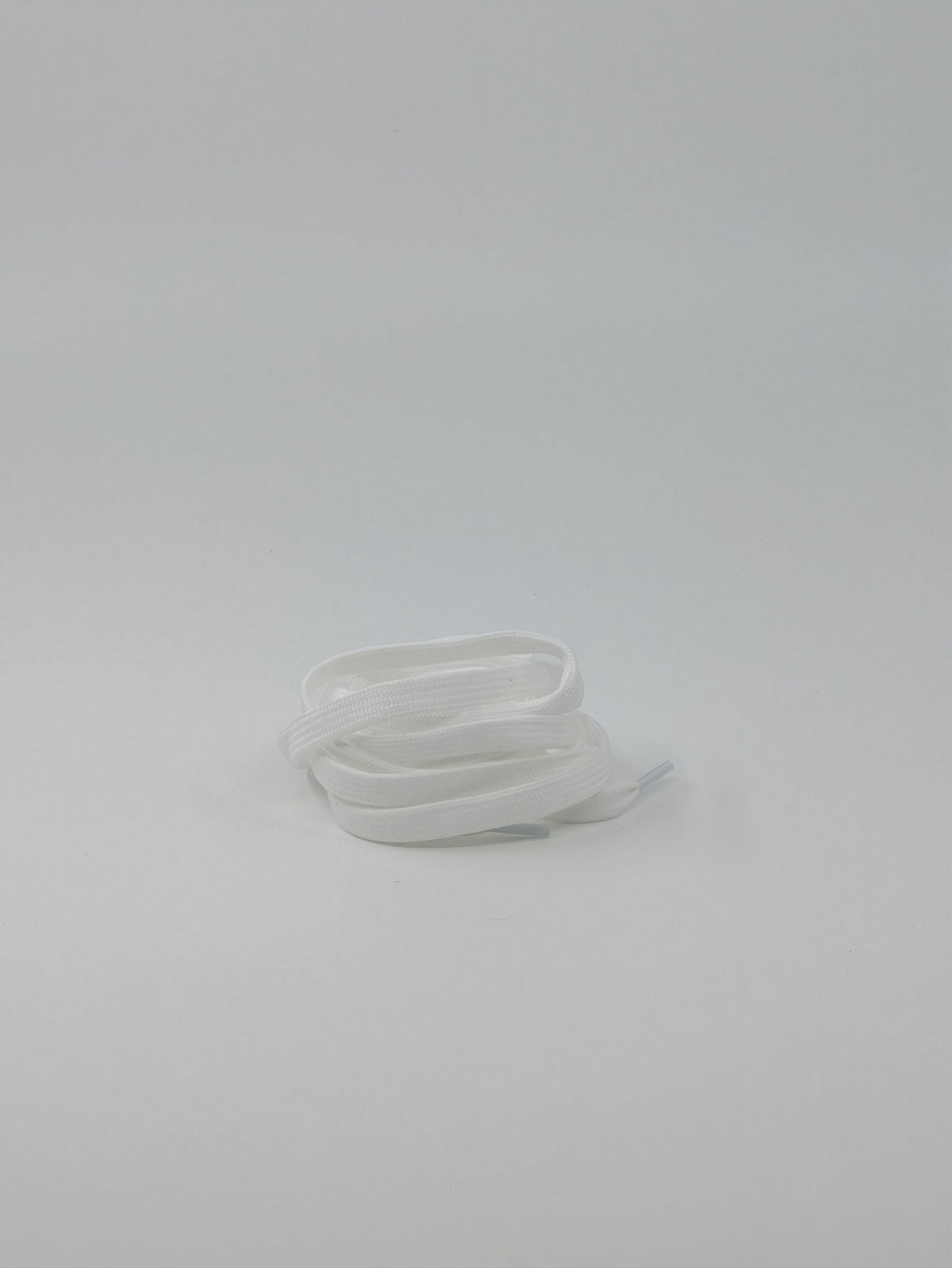 Lacets unis blanc